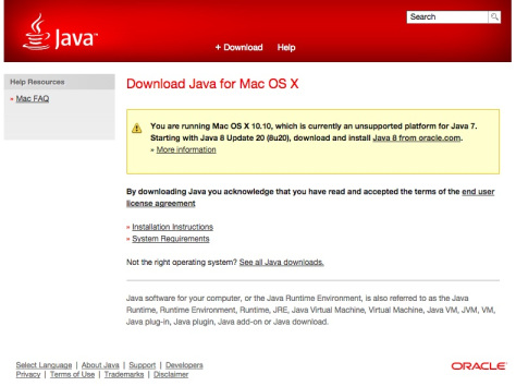 Mac Os X Java 8 Download